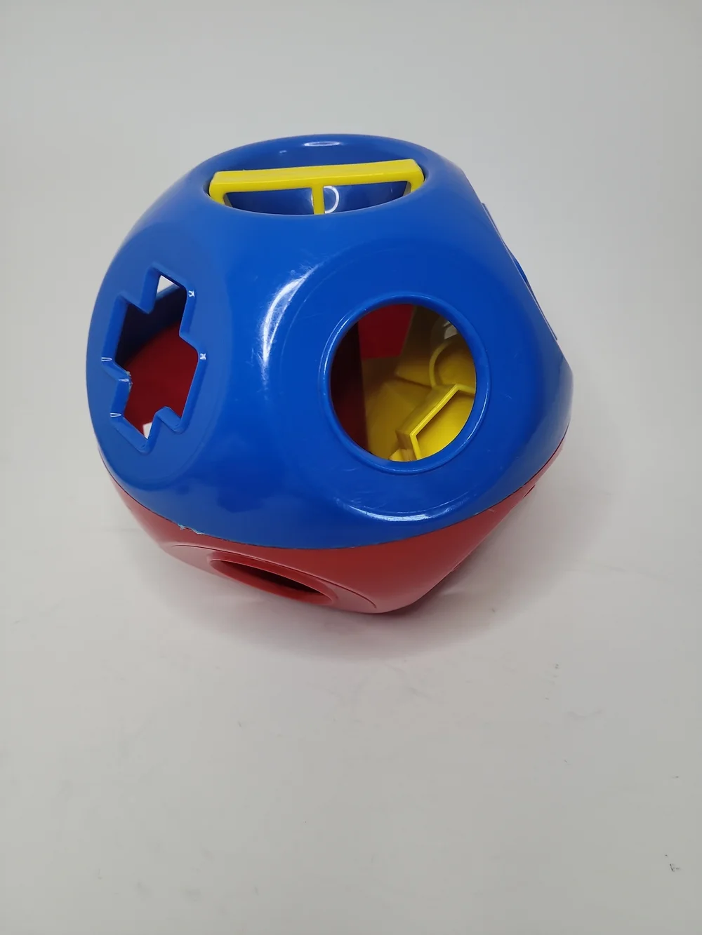 Vintage Tupperware SHAPE-O-BALL Classic Tupper Toys Shape Sorter Complete